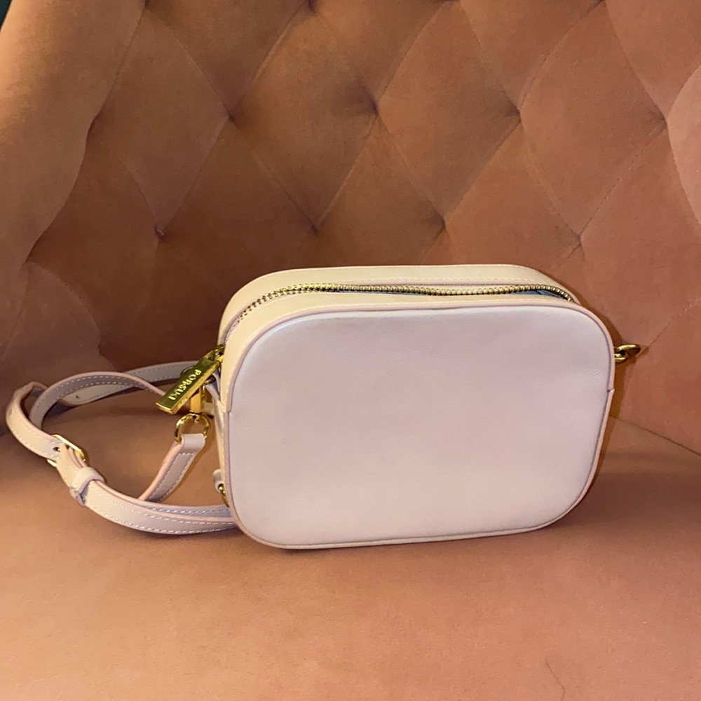 Pop & Suki Camera Bag in Cotton Candy Pink